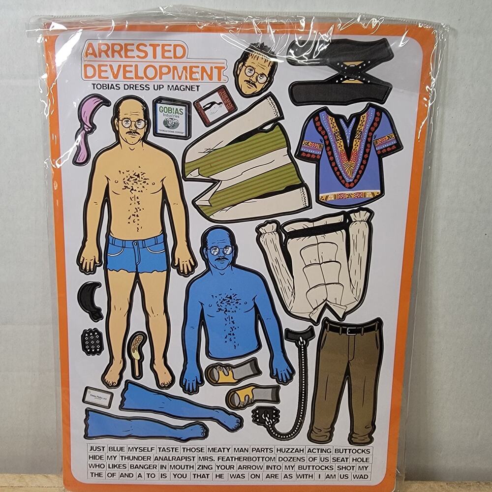 Arrested Development Magnetic Dress-Up Tobias - NEW / SEALED